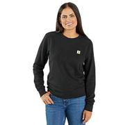 Carhartt Female Sweatshirt - tencel™ fibre series crewneck sweatshirt - Black - S