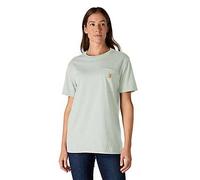 Carhartt Female T-shirt - iconic wk87 pocket t-shirt - Blue - XL