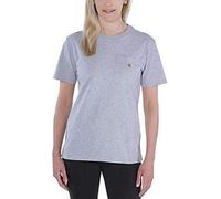 Carhartt - Women's Loose Fit Heavyweight S/S Pocket Cotton - T-shirt size M, grey