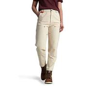 Carhartt Female - the vintage fit double-front canvas trousers - White - 12