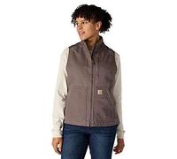 Carhartt Female - washed duck mock neck gilet - Grey - L