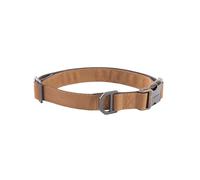 Carhartt Field Dog Collar, Fully Adjustable, Durable 600-Denier Fabric W/Reflective Wordmark for Visibility, Carhartt Brown, Large