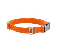 Carhartt Field Dog Collar, Fully Adjustable, Durable 600-Denier Fabric W/Reflective Wordmark for Visibility, Hunter Orange, Large