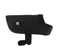 Carhartt Firm Duck Insulated Dog Chore Coat, Durable Weather Resistant Jacket for Cold and Windy Conditions, PFAS Free (Black), Small