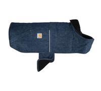 Carhartt Firm Duck Insulated Dog Chore Coat, Durable Weather Resistant Jacket for Cold and Windy Conditions, PFAS Free (Denim), Large
