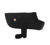 Carhartt Firm Duck Insulated Dog Chore Coat Durable Weather Resistant Jacket for Cold and Windy Conditions PFAS Free (Black) X-Large