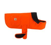 Carhartt Firm Duck Insulated Dog Chore Coat Hunter Orange/Brass