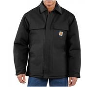 Carhartt Firm Duck Traditional Coat Black Work Jacket S-XL Winter Heavy