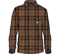 Carhartt Male Flannel shirt - relaxed fit flannel sherpa-lined shirt jac - Blue - 2XL