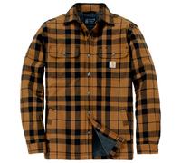 Carhartt - Flannel Sherpa-Lined Shirt Jacket - Casual jacket size XL, brown