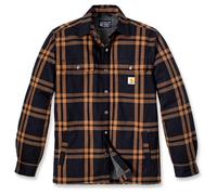 Carhartt - Flannel Sherpa Lined Shirt Jacket - Casual jacket size XXL, brown