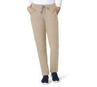 Carhartt Force Essentials Women's Straight Leg Scrub Pant, Khaki, S PET