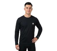 Carhartt Men's Force® Relaxed Fit Midweight Long-Sleeve Pocket T-Shirt, Black, S