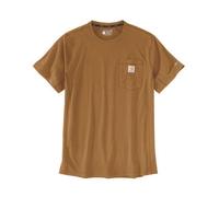 Carhartt Force Flex Relaxed Fit Midweight Pocket Men's T-Shirt Carhartt Brown Xxl