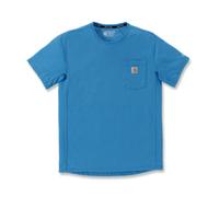 Carhartt Force Flex Relaxed Fit Midweight Pocket Men's T-Shirt Engineer Blue Heather S