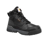 Carhartt Force Hd Men's 6" Composite Toe Waterproof Industrial Work Boots, Black/White, 7.5 UK
