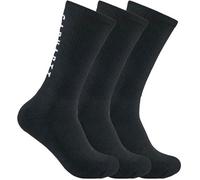 Carhartt Workwear SC9913M Midweight Logo Crew Sock 3 Pack Black XL Col XL