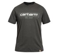 Carhartt Force Midweight S/S Logo Graphic T-Shirt - Carbon Heather