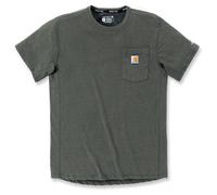 Carhartt - Force Pocket S/S T-Shirt - T-shirt size L, grey