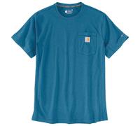 Carhartt - Force Pocket S/S T-Shirt - T-shirt size M, blue