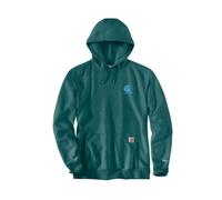 Carhartt Force Relaxed Fit Lightweight Logo Graphic Sweatshirt Transformative Teal Heather M