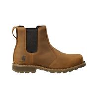 Carhartt Frontier Women's Steel Toe Water Resistant Chelsea Boots, brown, 6