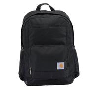 Carhartt Unisex's 23l Single-Compartment Backpack, Durable Pack with Laptop Sleeve and Duravax Abrasion Resistant Base, Black, One Size