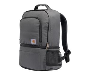 Carhartt Gear B0000545 Insulated 24 Can Two Compartment Cooler Backpack - One Size Fits All - Gravel