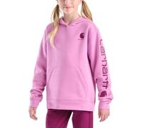 Carhartt Girls and Girl's Hooded Pullover Sweatshirt, Crocus, 7