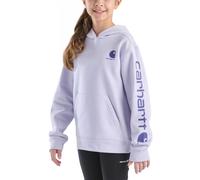Carhartt Girl's Hooded Pullover Sweatshirt, Mica, 6