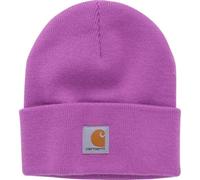 Carhartt Girls' Kids' Knit Watch Hat Beanie Hat, Iris Orchid Purple, 6-14 Jahre