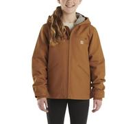 Carhartt Girls' Sherpa Lined Jacket (Pack of 1), Carhartt Brown, S