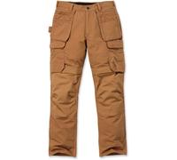 Carhartt Steel Rugged Flex Relaxed Fit Doppelfront-Cargo-Arbeitshose mit Mehreren Taschen, Herren, Braun, W36/L32