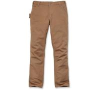 Carhartt Male - rugged flex™ straight fit duck tapered leg utility work trousers - Brown - W38 (L34)