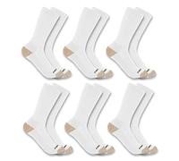 Carhartt Herren Midweight Crew Sock 6 Pack Socken (6er Pack)