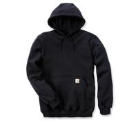 CARHARTT Hoodie Black. Men's Size L Large Hooded Sweatshirt Sweater: M689964