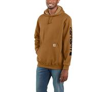 Carhartt Iconic K288 Logo Hoodie Brown XL