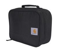 Carhartt Insulated 4 Can Lunch Cooler, Fully Insulated, Durable Water Resistant Cooler, Essential Lunch Cooler (Black)
