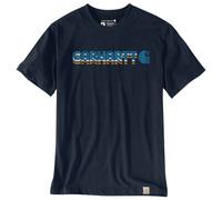 Carhartt Irvine Layered T-Shirt - Navy