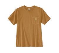 Carhartt Irvine Relaxed Fit Garment Dyed T-Shirt Carhartt Brown L