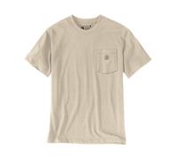Carhartt Irvine Relaxed Fit Multi Colour C T-Shirt Oat Milk S
