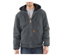 Carhartt .J130.GVL.S007 Quilt Flannel Lined Sandstone Active Jacket, X-Large, Gravel