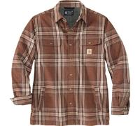 Carhartt Mens Flannel Sherpa Lined Relaxed Fit Shirt Jacket S - Chest 34-36' (86-91cm)