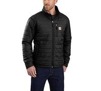 Carhartt Men's Rain Defender® Relaxed Fit Lightweight Insulated Jacket, Black, XXL
