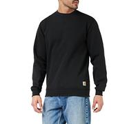 carhartt mens Midweight crewneck (Big Tall) athletic sweatshirts Bla