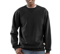 Carhartt K124 Midweight Crewneck Sweatshirt Black S-XL Workwear Jumper