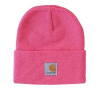 Carhartt Kids' Acrylic Watch Hat Cold Weather, Pink Lemonade, 8-14 Years