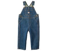 Carhartt Kid's CM8665 Washed Denim Bib Overall - Boys, Medium Tie Dye, 4 Years