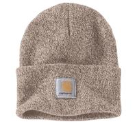 Carhartt Knit Cuffed Beanie Hat, Sepia/Light Taupe, One Size