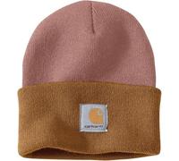 Carhartt Knit Cuffed Two-Tone Beanie Cameo Brown